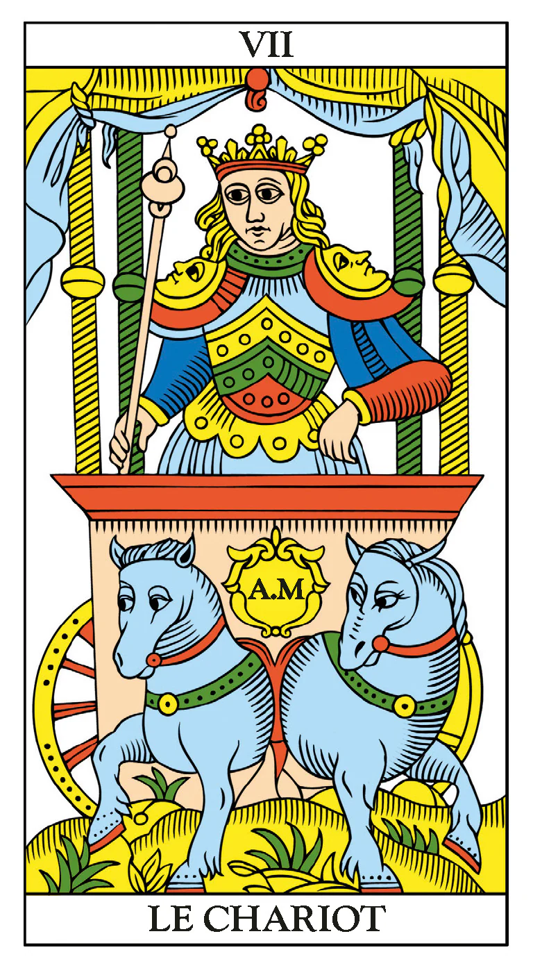 Carte de Tarot - Le Chariot