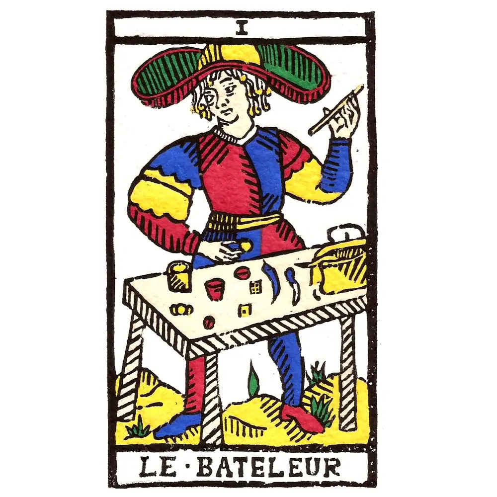 médium lyon tarologue - Le Bateleur