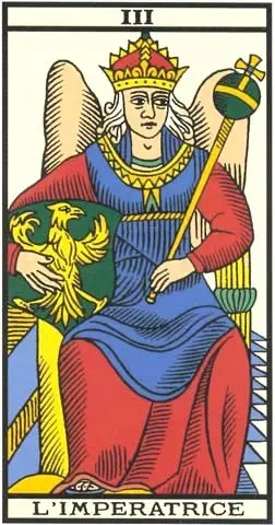 Carte de Tarot - L'Impératrice