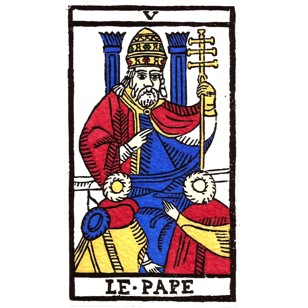 Carte de Tarot - Le Pape